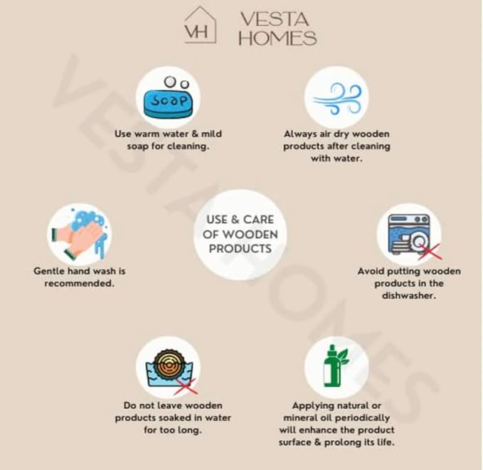 Vesta Homes Sofa Armrest Tray |Premium Acacia Wood | Flexible and Foldable Sofa Tray, Couch Arm Table and Armrest |Suitable for Food/Drinks/Snacks/Cup Coaster | 17 * 11 Inches | Handcrafted in India