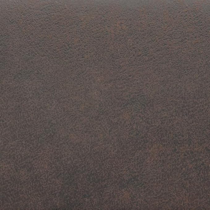 SIMPLIHOME Harrison Large Coffee Table Storage Ottoman - 40 inch Wide Upholstered Vegan Leather Square Lift-Top Ottoman in Distressed Brown, Transitional Bench for Living Room with Sturdy Base