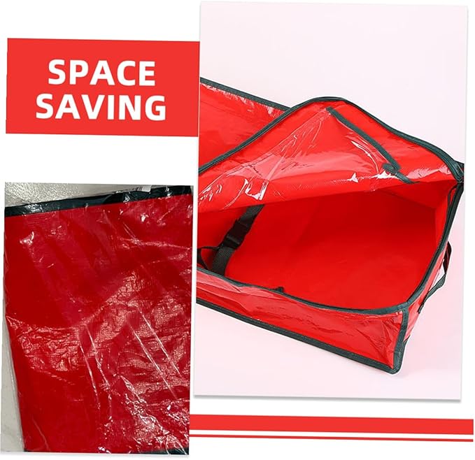 Christmas Tree Storage Bag Large Capacity Xmas Organizer with Zipper and Handles for Holiday Decoration and Outdoor Furniture Storage