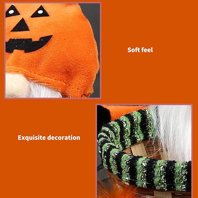 Stylish Decorated Round Basket Portable for Halloween Celebration and Enthusiasts Home Decoration Accessory Home Storage Basket