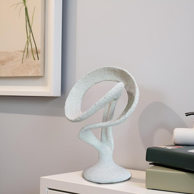 12" Modern Musical Note Decorative Sculpture, Abstract Musical Note Trophy Sculptures,Home Decor,Coffee Table Statues,Shelf Top Decor Aesthetics,Dining Living Room Desk Decor