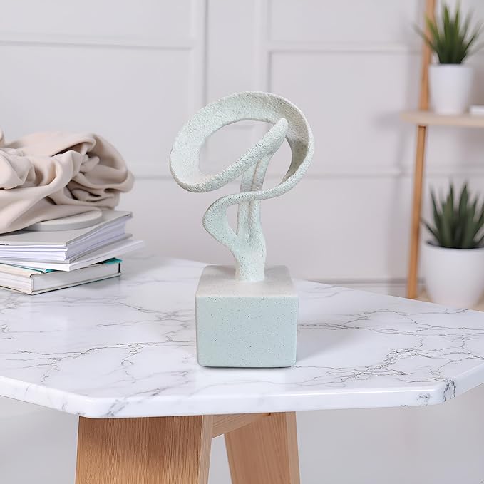 11.5" Modern Musical Note Decorative Sculpture, Abstract Musical Note Trophy Sculptures,Home Decor,Coffee Table Statues,Shelf Top Decor Aesthetics,Dining Living Room Desk Decor