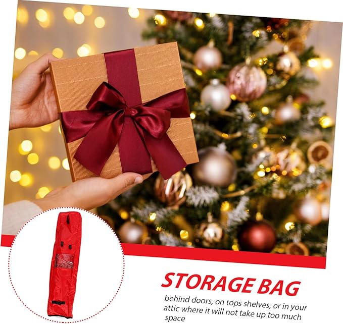 Decorative Paper Storage Box Oxford Fabric Wrapping Paper Organizer Bed Door Shelf Compatible