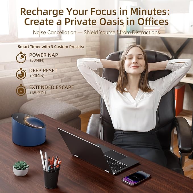 Sound Machine & Night Light Premium 2-in-1 Sleep System – Ultra-Clear 3" Speaker for Loud Stereo Sound, 50+ Natural Sounds – Expandable with Aroma Diffuser & Schumann Resonance (Sold Separately)
