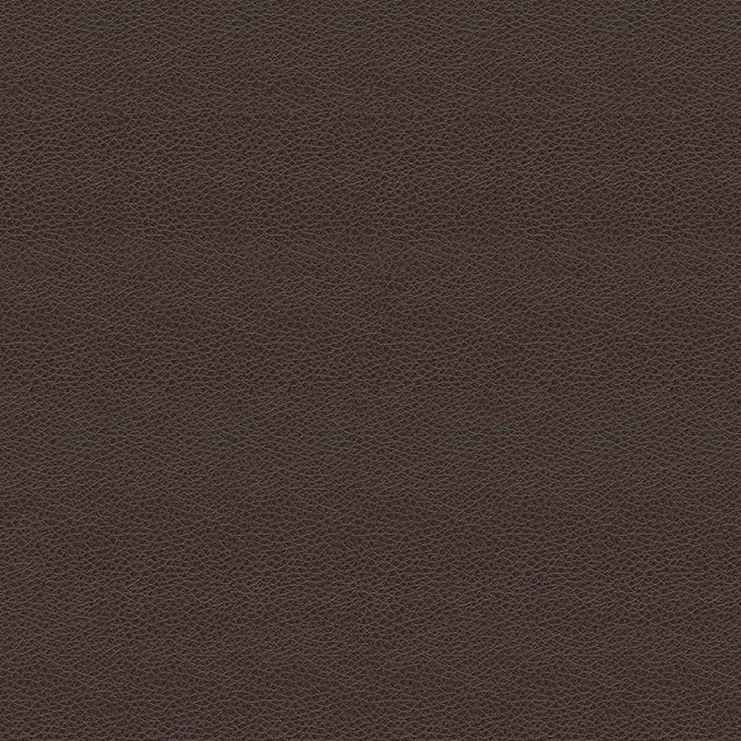 Homepop Home Decor | Upholstered Faux Leather Large Tufted Round Storage Ottoman | Button Top Ottoman with Storage for Living Room & Bedroom | Decorative Home Furniture, Vintage Brown Faux Leather
