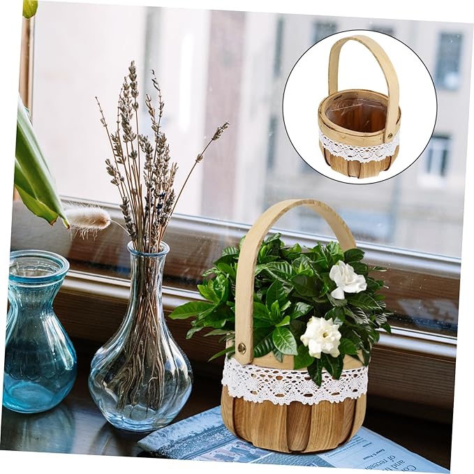 Healifty 1Pc Hand Woven Halloween Candy Basket Creative Storage Container for Trick Treat Basket for Parties Fun Accessory for Halloween Celebrations