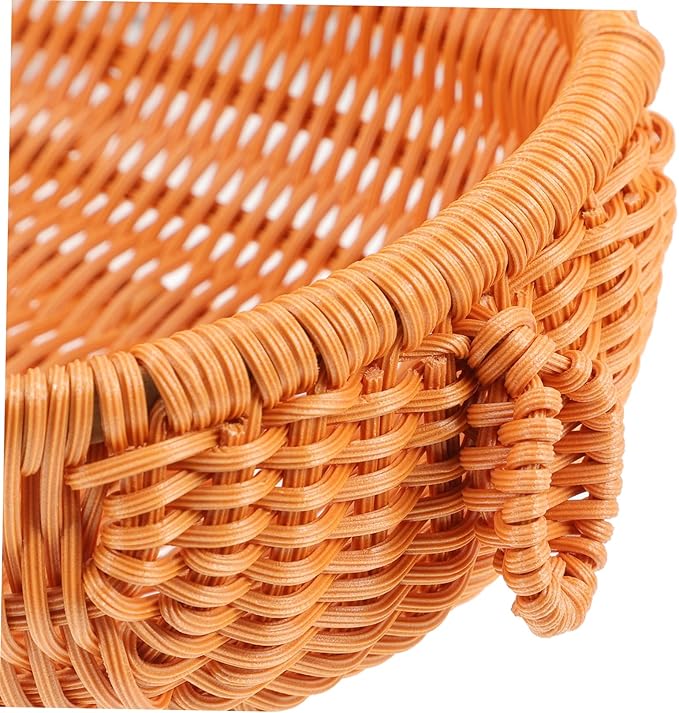 Christmas Elk Storage Basket Woven Snack Container for Home Decor for Dried Fruits and Treats Festive Desktop Adornment for Holiday Gatherings