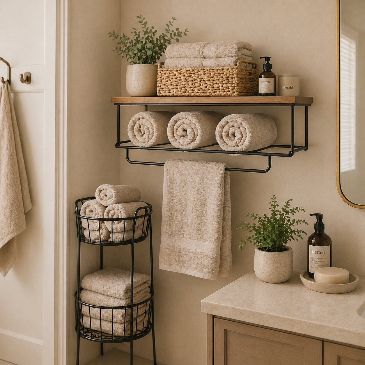 Towel Storage