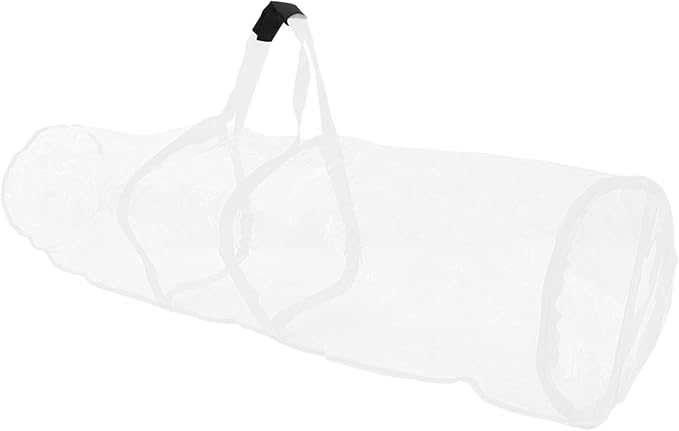 Christmas Wrapping Storage Bag Organizer for Holiday Paper Zip Closure Lightweight Design for Closet Under Bed Door Storage