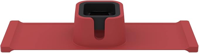 vodvob Couch Cup Holder, Anti-Spill Sofa Cup Holder Silicone Coaster, Suitable for Sofa Recliner Armchairs,Red