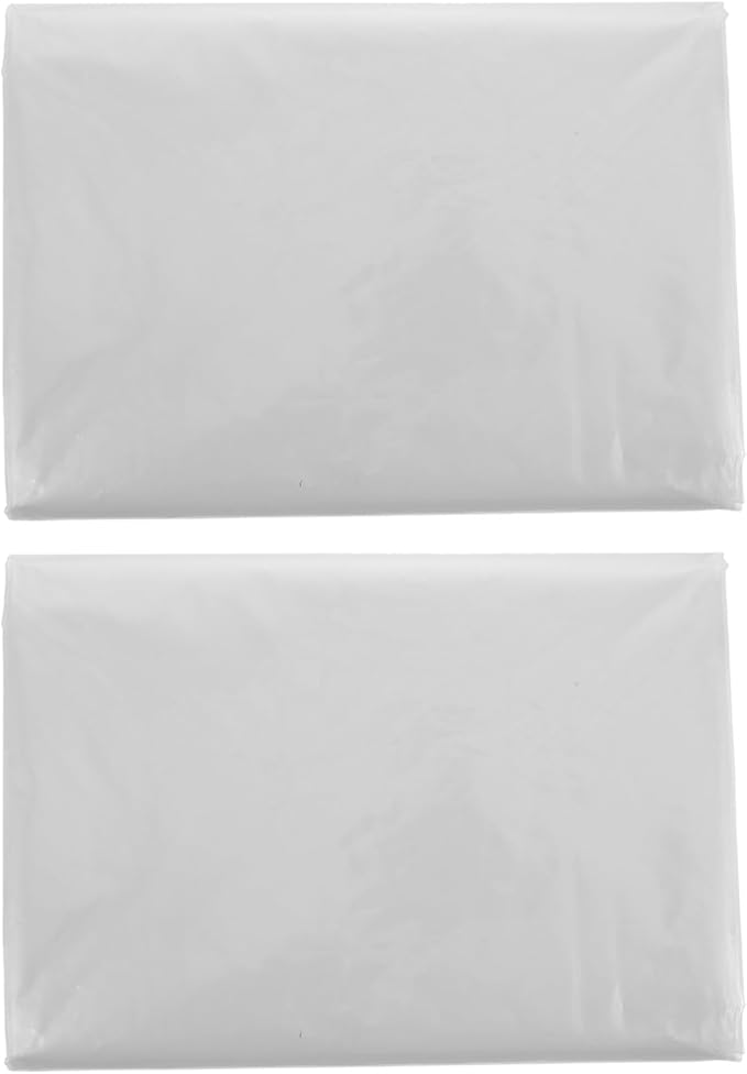 Tofficu 2pcs Oversized Anti-tear Pe Quilt Storage Bags 120x220cm Large Bedding Holder Dustproof Organizer for Holiday Tree and Closet Storage