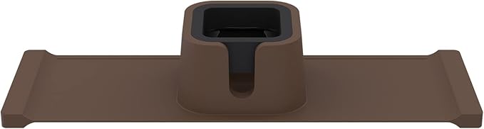 vodvob Couch Cup Holder,Anti-Spill Sofa Cup Holder Silicone Coaster,Suitable for Sofa Recliner Armchairs,Brown