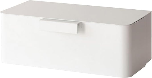 Miyatake Seisakusho Paper Towel Holder, TEER (Teal) Easy to Install Just Screw on The Wall, TH-1600K, Milk