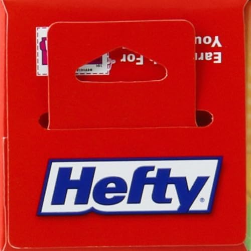 Hefty Small Garbage Bags,Flap Tie,Lavender & Sweet Vanilla Scent,4 Gallon,26 Count (Pack of 12)