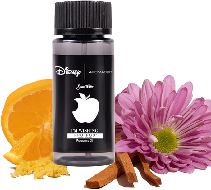 Aroma360 | Disney | I’m Wishing Pro- Pod Fragrance Oil Blend | Princess Snow White | Luxury Essential Oil Diffuser | Aromatherapy Scent Diffuser Oil | Orange, Aldehydes & Jasmine 1.7 fl oz, 50mL