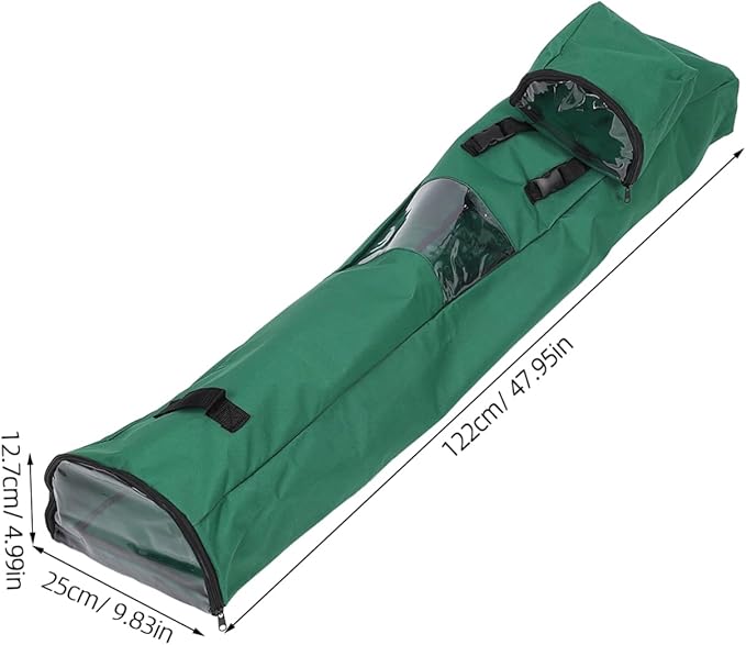 Wrapping Storage Organizer Bag Multi Zippered Packing Box for Holiday and Festival Tear Resistant for Under Bed Closet Use