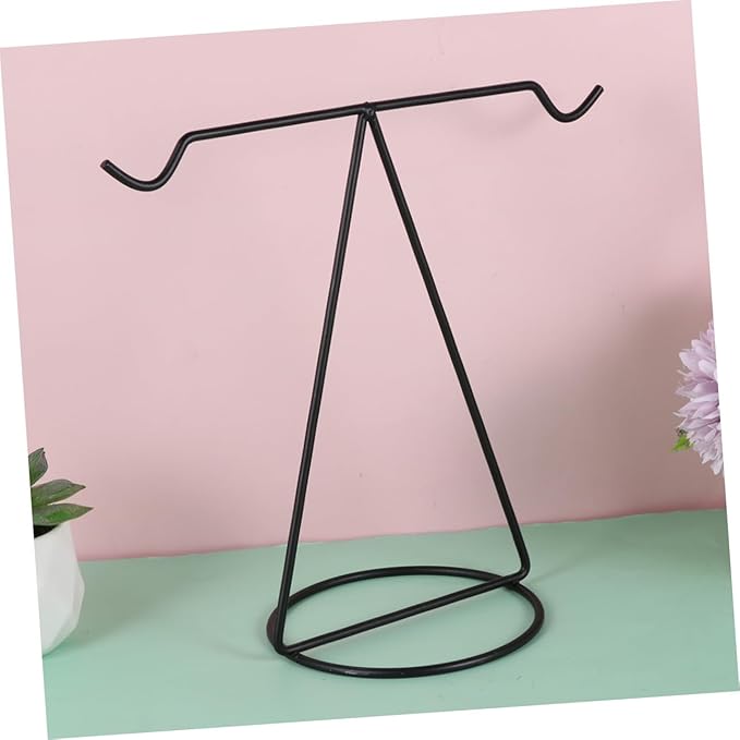 LIFKOME 2pcs Iron Rack Display Stand for Home Office Ornament Holder Multi-Functional Storage Organizer for Decorative Items and Small Toys