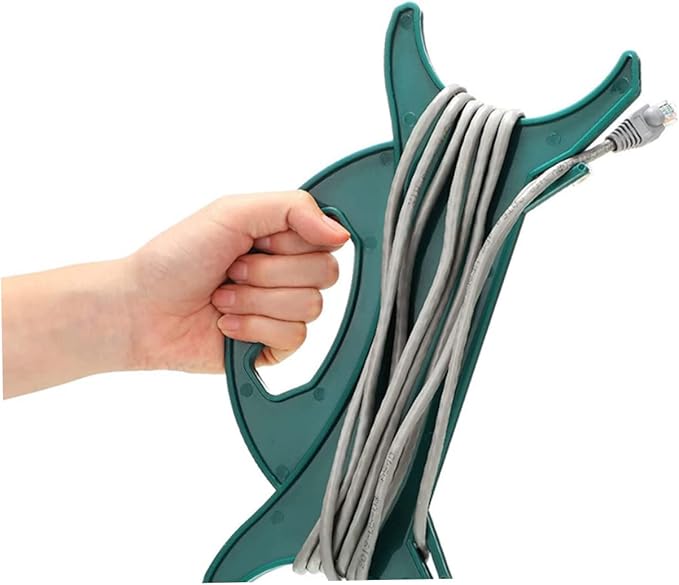 TEHAUX Christmas Light Storage Holder Cable Management Holder Kitchen Wire Organizer