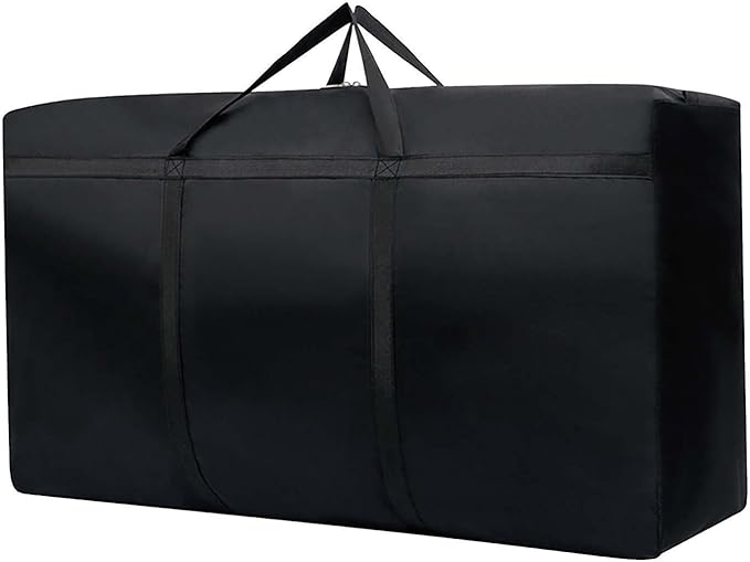 Small Christmas Tree Storage Bag for 4ft / 3ft, Clothes Storage Bags Heavy Duty Xmas Tree Storage Container with Reinforced Handles & Dual Zippers Waterproof Fake Tree Saver Bag (Black)