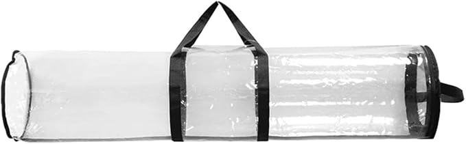 Cylinder Gift Wrap Storage Bag PVC Under Bed Holiday Storage