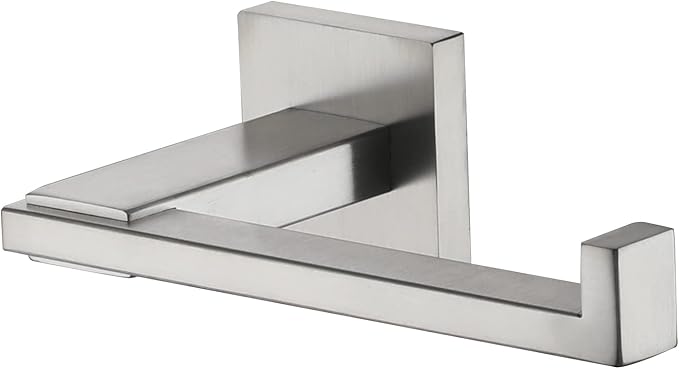 KOKOSIRI Toilet Paper Holder Brushed Nickel for Kitchen Bathroom Washroom Toilet Tissue Roll Paper Holder Stainless Steel, Wall Mounted B2006BR