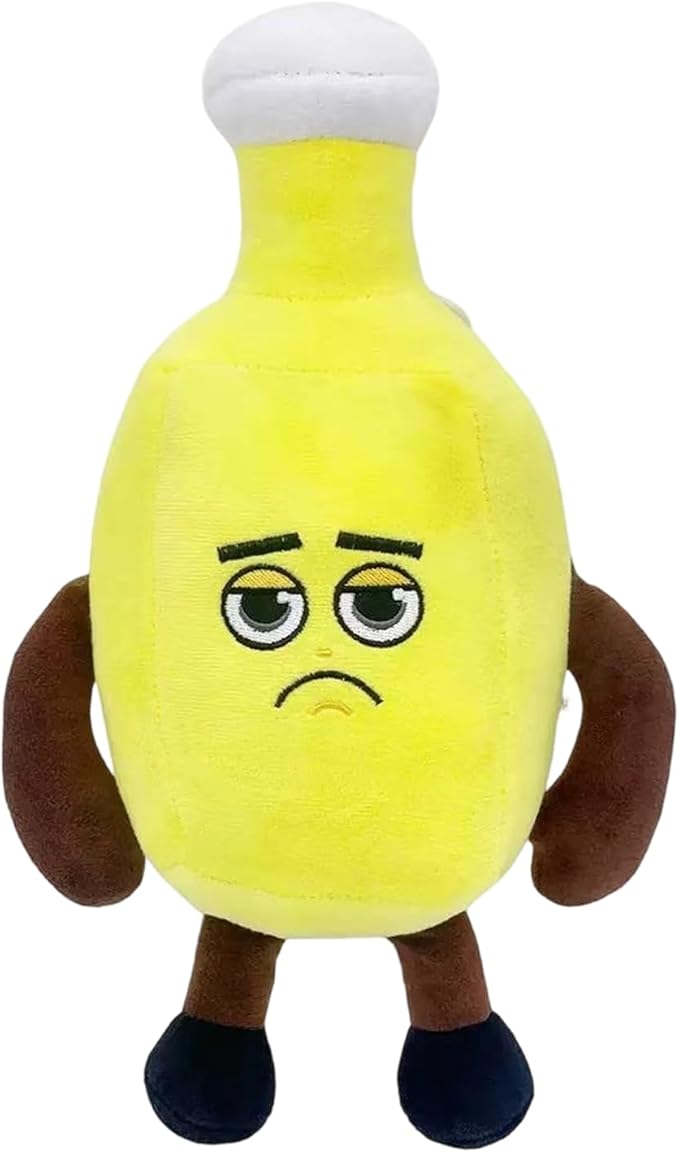 Steal a Brainrot Yellow Bottle Guy Vibrant Decorative Collectible – 11.8 Inch Display Piece, Stylish Home Accent & Enthusiast Favorite
