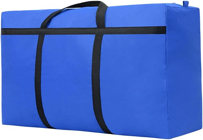 Small Christmas Tree Storage Bag for 4ft Artificial Disassembled Holiday Tree Heavy Duty Xmas Tree Storage Container with Reinforced Handles & Dual Zippers Waterproof Fake Tree Saver Bag (Blue)