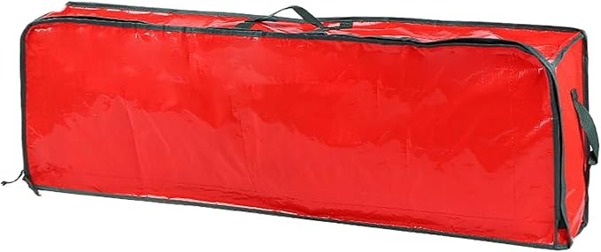 Wrapping Paper Holder,Large Containers with Handle - Wrapping Paper Container with Interior Pockets | for Garage Closet College Dorm Attic Home Underbed Basement