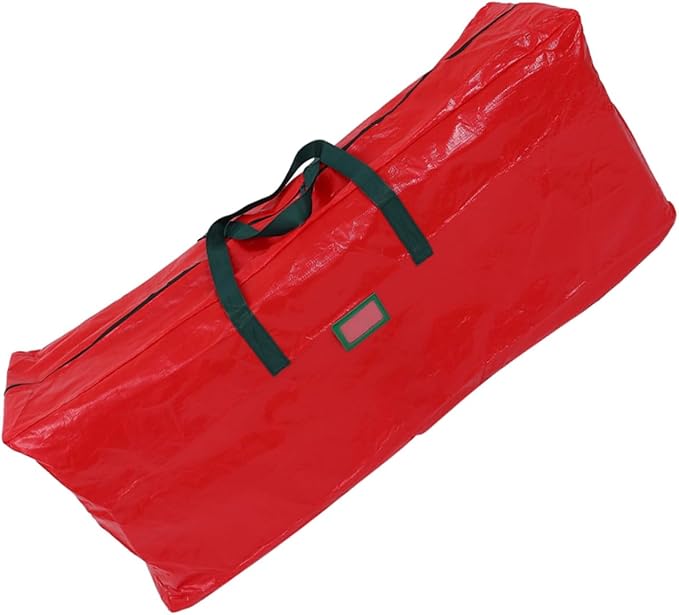 Large Christmas Tree Storage Bag with Handles Water-resistant Organizer for Holiday Storage and Seasonal Use