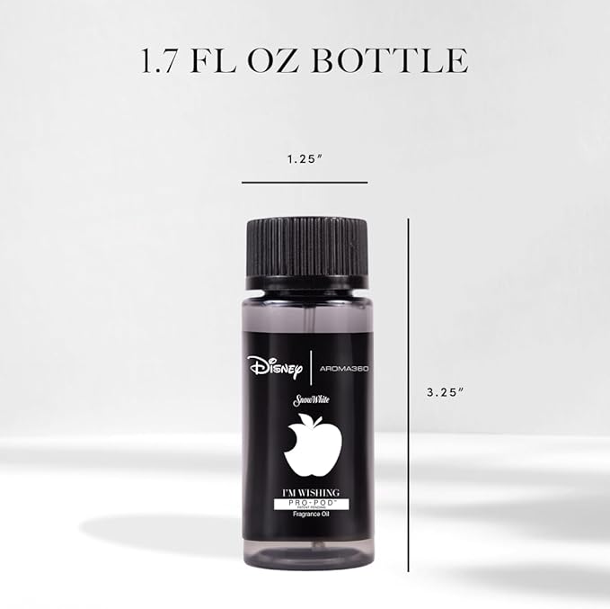 Aroma360 | Disney | I’m Wishing Pro- Pod Fragrance Oil Blend | Princess Snow White | Luxury Essential Oil Diffuser | Aromatherapy Scent Diffuser Oil | Orange, Aldehydes & Jasmine 1.7 fl oz, 50mL