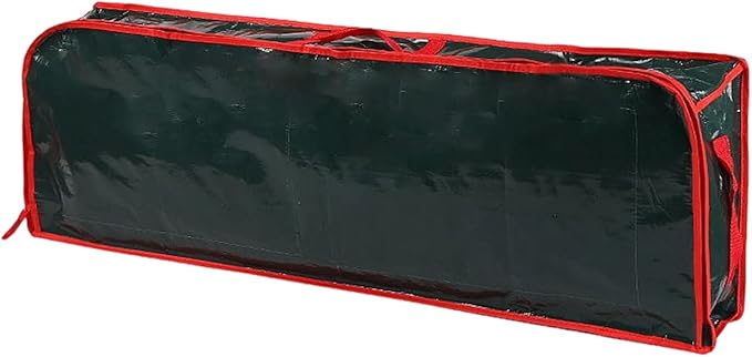 Wrapping Paper Organizer | Large Containers with Handle - Wrapping Paper Container with Interior Pockets - for Home Underbed Basement Garage Closet College Dorm Attic