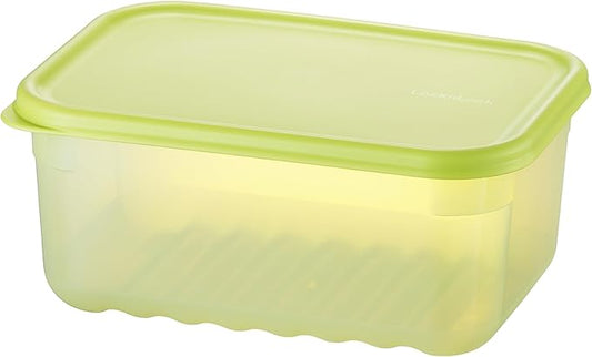 LocknLock Fresh-Block Plastic Food Storage Container | Produce Storage Containers for Fridge | Vegetable & Fruit Storage Containers for Fridge, Airtight Storage, Microwave & Dishwasher Safe, 1.5L