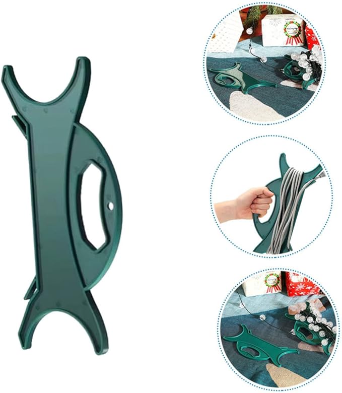 TEHAUX Christmas Light Storage Holder Cable Management Holder Kitchen Wire Organizer