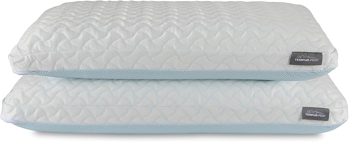 Tempur-Pedic TEMPUR-Cloud® + Cooling Pillow, King - 2-Pack