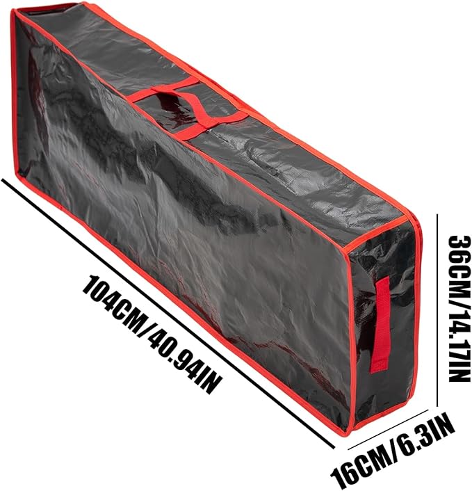 Wrapping Paper Organizer - Large Boxes with Handle,Wrapping Paper Container with Interior Pockets - for Garage Closet College Dorm Attic Home Underbed Basement