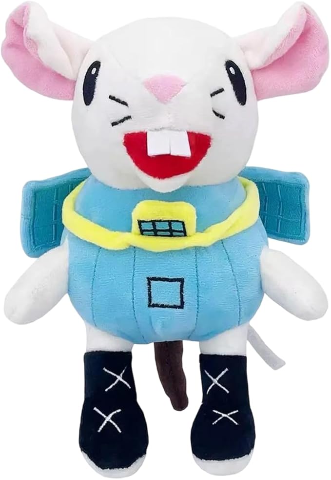 Steal a Brainrot 9-Inch Armor Mouse Decorative Collectible, Stylish Decor Piece for Rooms & Relaxation