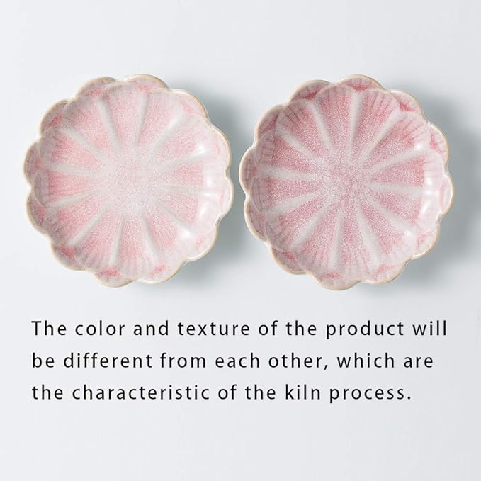Mecaikru jewelry dish, flower shape ring dish, pink earring tray, cute jewelry holder, key bowl, flower pink