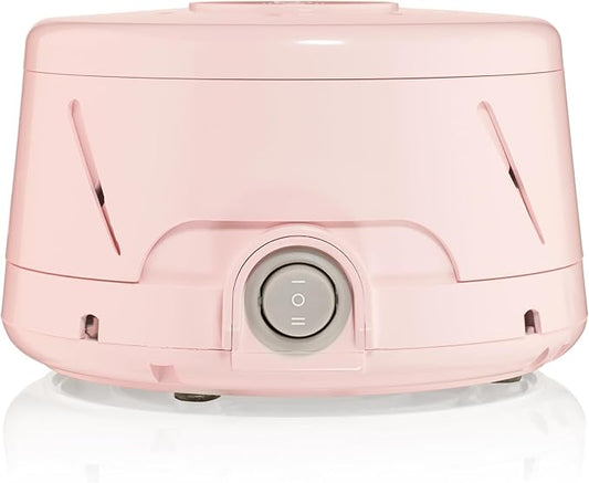 Yogasleep Dohm Classic (Pink) The Original White Noise Machine, Soothing Natural Sound from A Real Fan, Noise Cancelling for Office Privacy, Travel & Meditation, Sleep Therapy for Adults & Baby