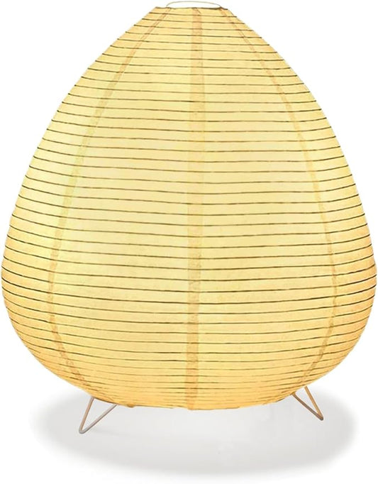 YY YEARCHY White Paper Lanterns Lamp Table Lamp Japanese Lantern Lamps for Bedroom Livingroom (Peach)