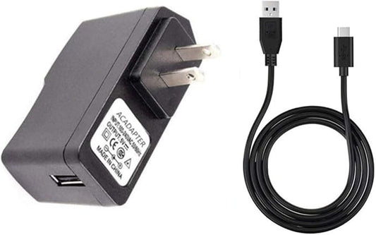 5V USB-C AC-DC Adapter Replacement for Sharper Image 1014511 1013312 Sound Soother Intelligent Sleep Trainer & Aide, Bluetooth Speaker White Noise Machine 5VDC Type C Power Supply Charger