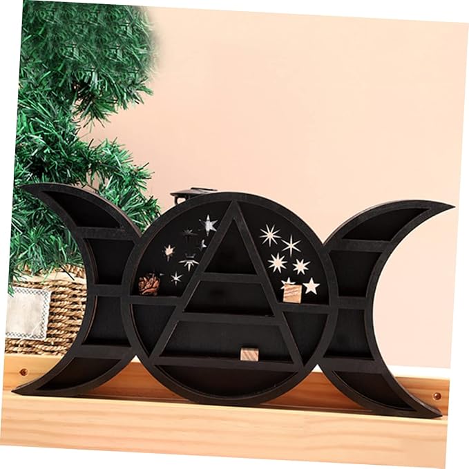 Wood Ornament Storage Rack Home Storage Box Creative Decorative Design