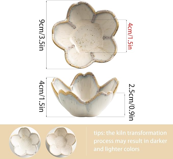 Flower Ring Holder Dish, Ceramic Jewelry Tray Dish, Small Trinket Dish, Jewelry Plate Bowl, Cute Jewlery Ring Holder Dish, Aesthetic Room Decor, Christmas Birthday Gifts for Women, 1 pack (grey)