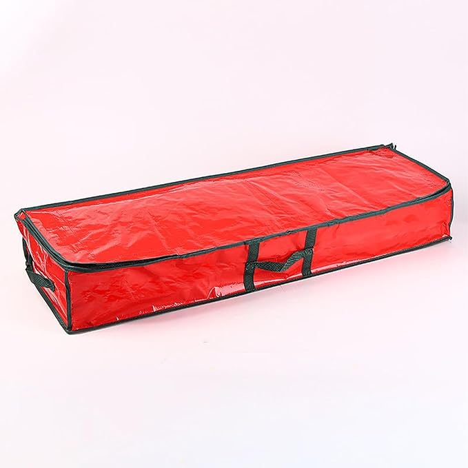 Wrapping Paper Organizer Storage - Large Containers with Handle,Wrapping Paper Storage Bag with Interior Pockets | for Home Underbed Basement Garage Closet College Dorm Attic