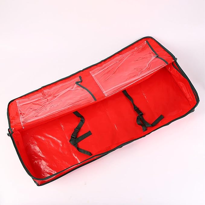 Wrapping Paper Organizer Storage | Large Bags with Handle,Wrapping Paper Storage Bag with Interior Pockets - for Home Underbed Basement Garage Closet College Dorm Attic