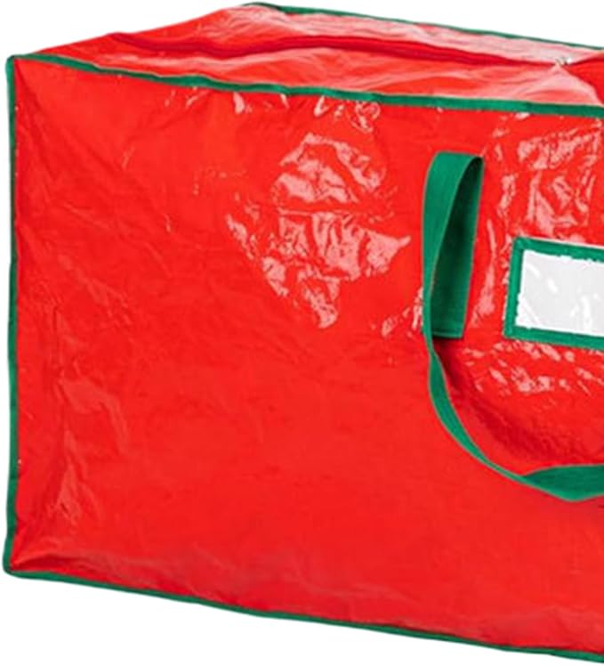 For Christmas Tree: Large Organizer With Zipper, Sturdy Storage Sack, Carrying Cover With Reinforced Handle | Homes Basements Garages Wardrobes Universities Bedrooms Á