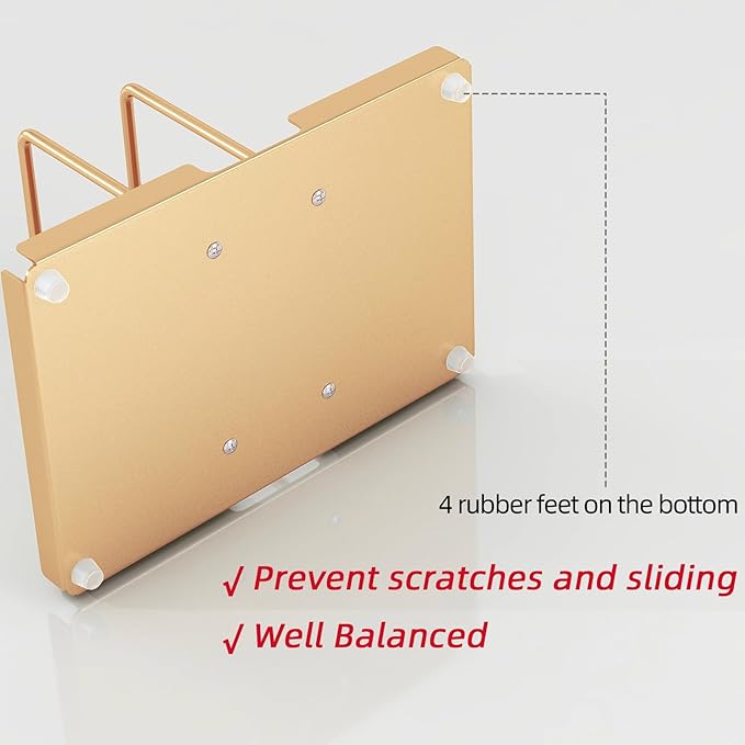 Audmore Gold Napkin Holder for Table, Metal Napkin Storage with Salt and Pepper Shakers Caddy for Dining Table Decor