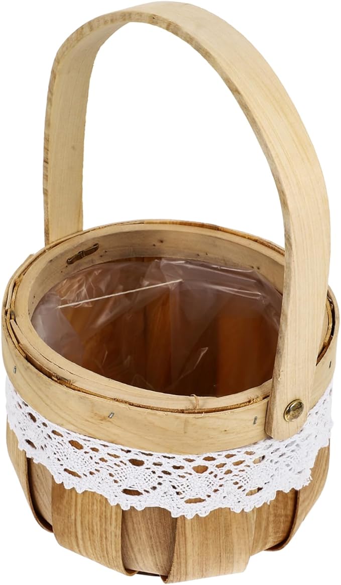 Healifty 1Pc Hand Woven Halloween Candy Basket Creative Storage Container for Trick Treat Basket for Parties Fun Accessory for Halloween Celebrations