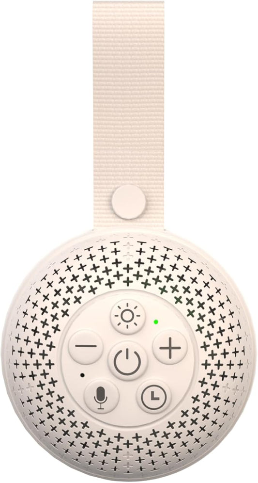Hmusic Portable White Noise Machine with Voice Recording - 16 Soothing Sounds Sleep Machine, 20-60H Battery, 3-Level Night Light | 3 Timers Sleep Aid for Adults & Babies