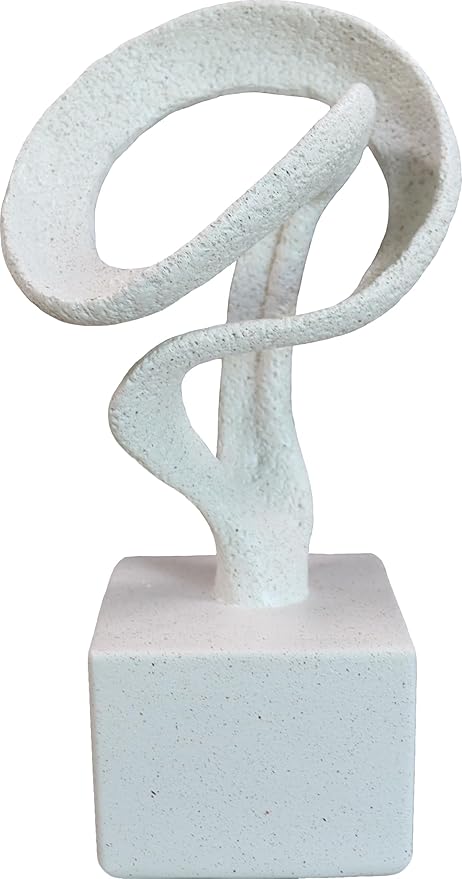 11.5" Modern Musical Note Decorative Sculpture, Abstract Musical Note Trophy Sculptures,Home Decor,Coffee Table Statues,Shelf Top Decor Aesthetics,Dining Living Room Desk Decor
