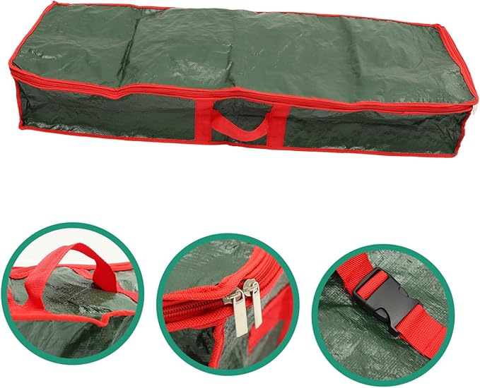 Ciieeo under Bed Storage Bag Wrapping Paper Organizer Decorative Storage Box Large Capacity